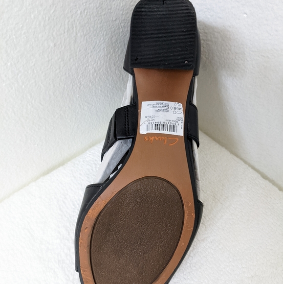 Clarks Deva Heidi open toe  heeled sandals 8.5, 2.5 heel - Picture 7 of 9